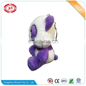 Purple Panda Plush Soft Stuffed Kids Gift Keychain Cheap Fancy CE Toy thumbnail-5