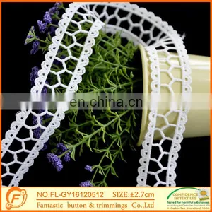 Trimming Laces Manufacturer And Bluk White Lace Fabric thumbnail-1