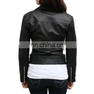 Cowhide/ Sheepskin/ Napa/ Goatskin Leather Jacket, Leather Jacket, HLI-fine Quality Leather Jacket thumbnail-4
