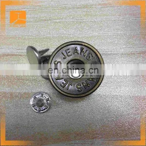 Custom Black Jeans Buttons thumbnail-2