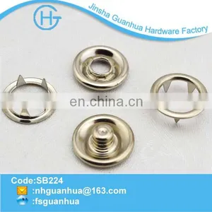 With Grommets Custom Snap Buttons With Garment thumbnail-1