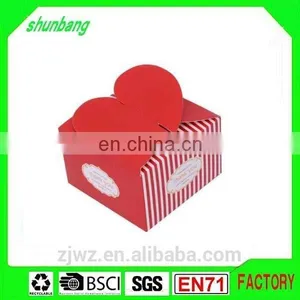2015 Heart Shape Foldable Sweet Paper Packaging Box for Chocolate thumbnail-1