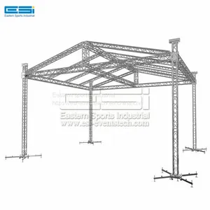 Cheap Price Used Mini Easy Moving Trade Show Booth Fair Backdrop Aluminum Aluminium Stage Square Truss Display System thumbnail-3