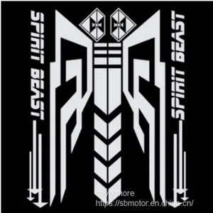 Spirit Beast Motorcycle Modified Body Sticker Cool Styling BL-401 thumbnail-4