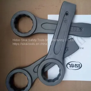 Factory Direct Sale Carbon Steel Slogging Ring Spanner thumbnail-2