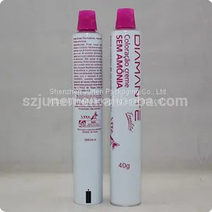 Aluminum Customized Hair Color Cream Packaging Tube thumbnail-1