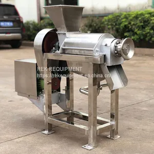 High Output 0.5T Cold Press Juicer / Fruit Press Machine / Spiral Juice Extractor for Sale 008613824555378 thumbnail-2