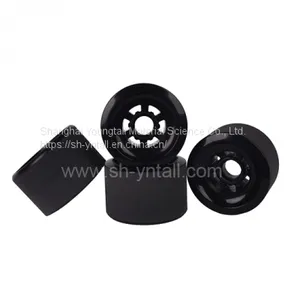 pu Wheels for Skate Board 80*52 PU Wheels Black pu Pulley for Skate Board thumbnail-4