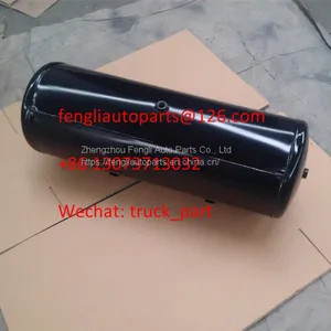 Truck Brake System 40L Black Powder Coated Tralier Steel Air Tanks thumbnail-4