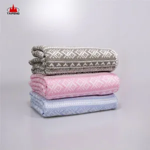 100% Polyester Printed Stock POLAR Fleece Blanket KNITTED Shawl BABY GIRL Gift thumbnail-1