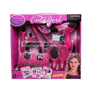 Handbag Hair Salon Tool Kids Toys Girl Pretend Play Toy Girls Toy thumbnail-2