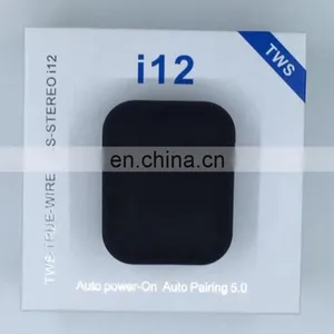 New Design Fashion I12 Macaroon Sweat Proof Noise Cancelling Hand Free Whole Sale Wireless Earphones Bluetooth thumbnail-7