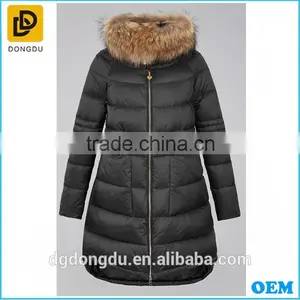 Hot Sale Women Long Sleeve Winter Coat White Coat Latest Design Women's Coat thumbnail-3