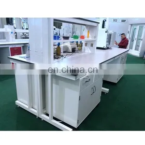 Chemical Resistant University Laboratory Workbench Lab Faucet Table Work Bench thumbnail-5