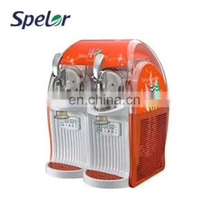 CE Certification Multi-Function Small Size Double Tank Slush Vending Machine thumbnail-1