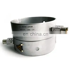 230v 1200w Electric Stainless Steel Mica Barrel Band Heater 700 Degree for Plastic Injection Machine thumbnail-6