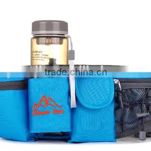 Outdoor Sports Fanny Waist Pack Unisex, Adjustable Strap Travel Sport Running Waist Bag With Water Bottle Storage Mesh Pocket thumbnail-3