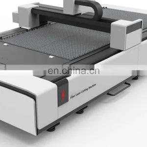 Homemade Sheet Metal Cutter Stainless Steel Letters Cutting Aluminum 4000W Fiber Laser Cutting Machine thumbnail-2