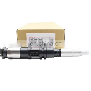 DEN-SO Common Rail Fuel Injector 095000-5050 for John Deere Tractor RE507860 thumbnail-1
