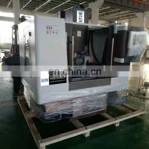 V50 Low Cost Bt30 Mini 3 Axis CNC Vertical Milling Machine Machining Center thumbnail-4