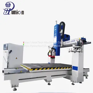 4 Axis Spindle Head Rotate Styrofoam Wood Composite Foam Mold Carving CNC Router thumbnail-3
