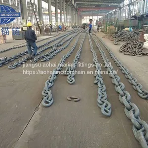 54mm Hot Dip Galvanized Marine Anchor Chain Cable thumbnail-2