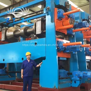 Long Service Life Pipe Mill ERW Tube Machine Steel Pipe and Profile Production Line thumbnail-1