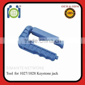 CAT.5E RJ45 8p8c UTP Unshielded 180 Degree Dual IDC Keystone Jack thumbnail-2