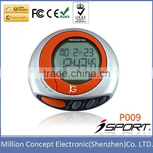 Multi-function Digital Electronic Dual-Axis Hip/Pocket Pedometer thumbnail-1