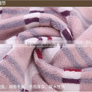 Traditional Style Stripe Fabric Jacquard Home Use Towel Canbe Add Your Logo From China Manufactory thumbnail-5