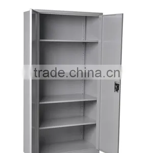 (DL-S2 ) 1.0mm -1.5mm Office Furniture 2 Swing Door Steel File Cabinet / Metal Cupboard for Dubai Market thumbnail-2