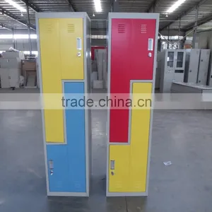 Factory Price Staff Changing Room Clothes Steel L Shape Locker thumbnail-1