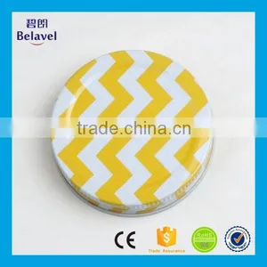 Bulk Cheap Glass Jam Jar Colorful Screw Lid Metal Lug Cap thumbnail-5