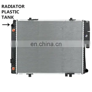 AUTO WATER RADIATOR PLASTIC TANK OE 2015006403 2015006603 FOR MERCEDES BENZ 87-93 190E 2.6L thumbnail-1