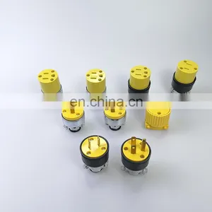 Hot Selling Yellow Power Plugs Copper Accessories Plugs thumbnail-5