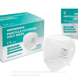 FFP2 Particle Filtering Half Mask (Color Paper Box) Meets the Requirements of EN 149:2001+A1:2009 FFP2 thumbnail-1