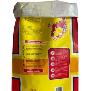White 100% Virgin PP Woven Shopping Bag With Handle Vivid Printing Effect Recyclable thumbnail-4