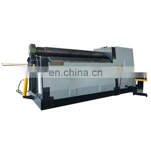 Plate Bending Press Rollers W12 CNC Four Roller Bending Rolling Machine for Steel Sheet Plate Processing thumbnail-1