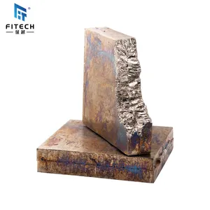 Hot Sale 16kg Per Ingot for Low Melting Point Alloy 4n Bismuth Ingot thumbnail-2