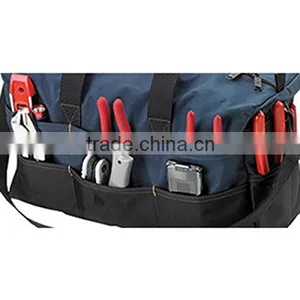 Custom Extra Large Electrician Tool Bag Heavy Duty Tool Duffel Bag With Shoulder Strap thumbnail-3