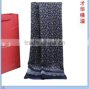 Silk Printed Men Scarf thumbnail-3