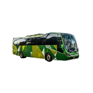 New 12m 60 Seats Pure Electric Automatic Coach Bus 57+1 Seats Electric Luxury Passenger Coach Bus thumbnail-1