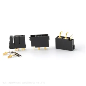 Amass Power Connector With 2 Signal Pins 10A 20A XT30(2+2)-F XT30(2+2)PB/PW-M RC Connector thumbnail-3