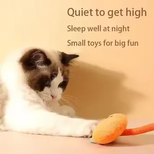 Eco-Friendly Cotton Pet Bite Rope Interactive Dog and Cat Chew Toy Plush Teaser Stick Plush Chew RopeToy With Catnip for Cats thumbnail-2