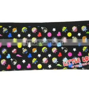 Neoprene Pencil Case for Girls, Two Pockets, Large Capacity, Nice Heat-transfer Printing, Custom Size and Color thumbnail-3
