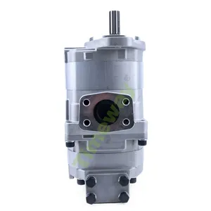 Hydraulic Gear Pump 705-51-21040 Double Pump for Komatsu Grader GD500R Gear Pump 7055121040 thumbnail-1
