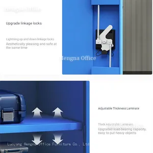 Multi-functional Garage Storage Cabinet With Hook Accessories- Heavy Duty Tool Organization Station for Home DIY and Commercial Use, Custom Support thumbnail-4