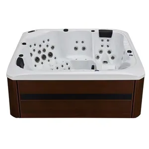 High Quality 3 Person Outdoor Vortex Spa Smart Hot Tub thumbnail-3