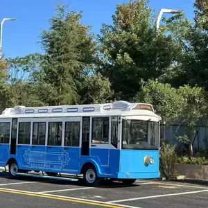 Source Product - 23-seater Fuel-powered Sightseeing Vehicle - Enclosed Sightseeing Vehicle With Doors and an Engine thumbnail-2