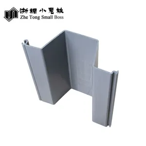 Zhe Tong Small Boss Plastic Sheet Pile U Type Seawall Retaining Wall Vinyl Sheet Piling for Water Control Solution thumbnail-4